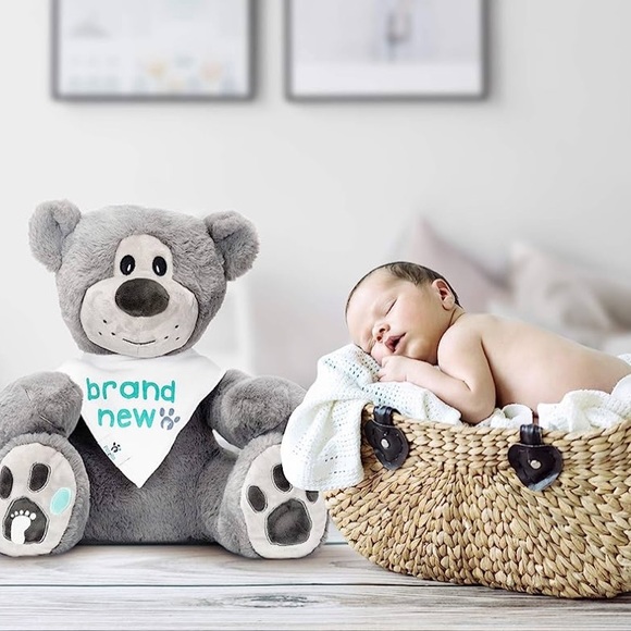 Baby Monthly Milestone Bib Set - Picture 3 of 4